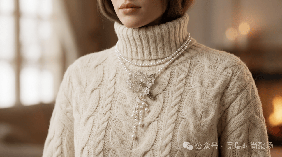 !2026穿搭新密码这样穿告别“老气”！瓦力棋牌游戏刷爆 Ins的天后羊绒造型(图3)
